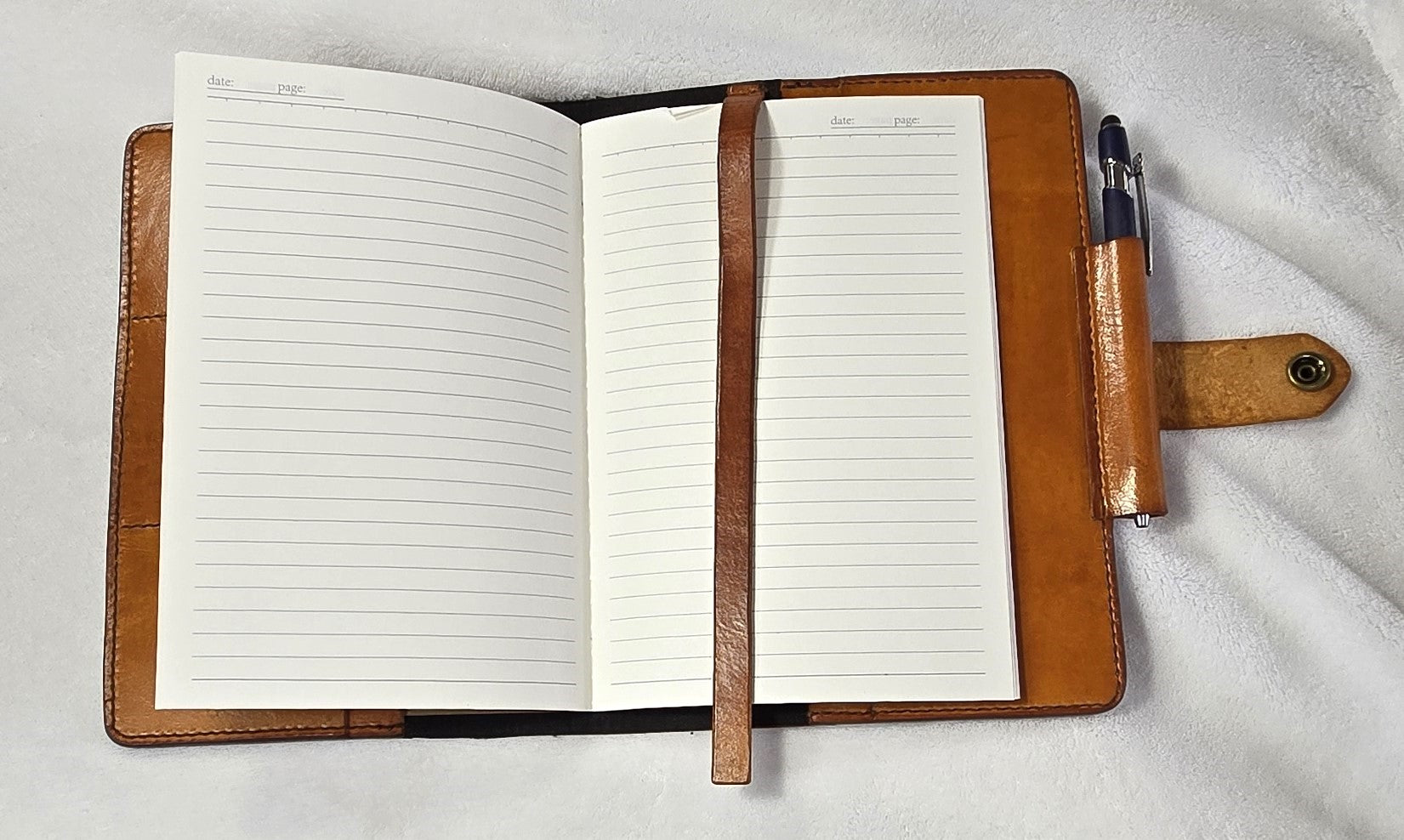 Notepad Hand tooled A5