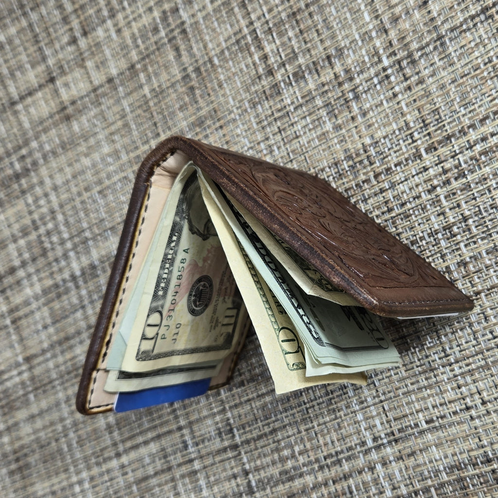 Money Clip Round Floral