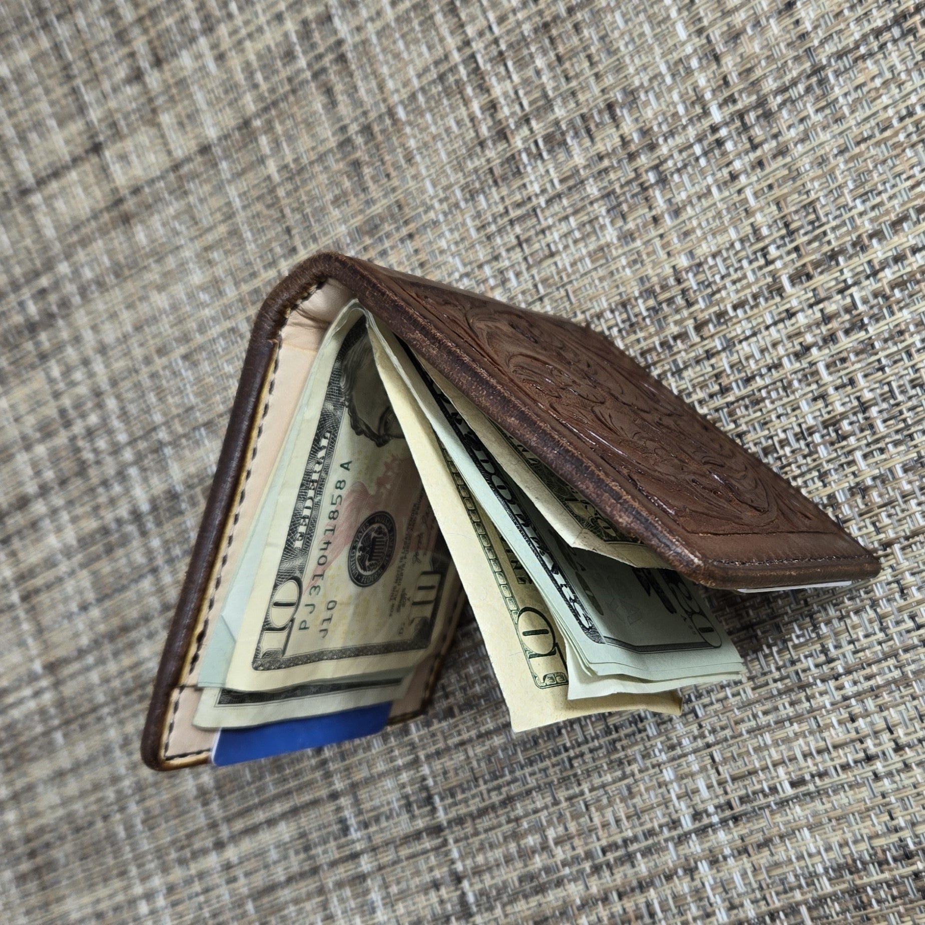 Money Clip Round Floral