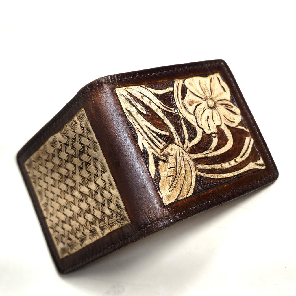 Money Clip Floral Tooling