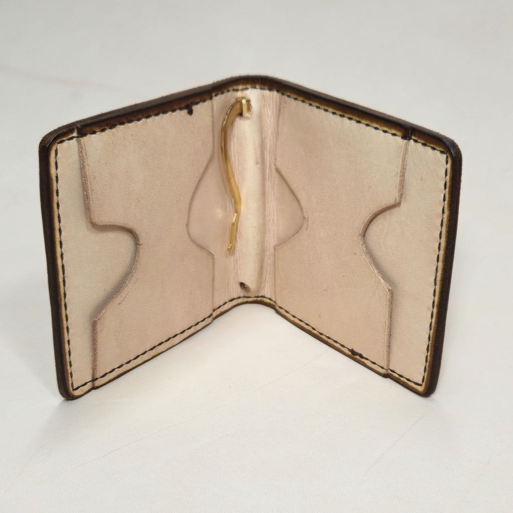 Money Clip Floral Tooling