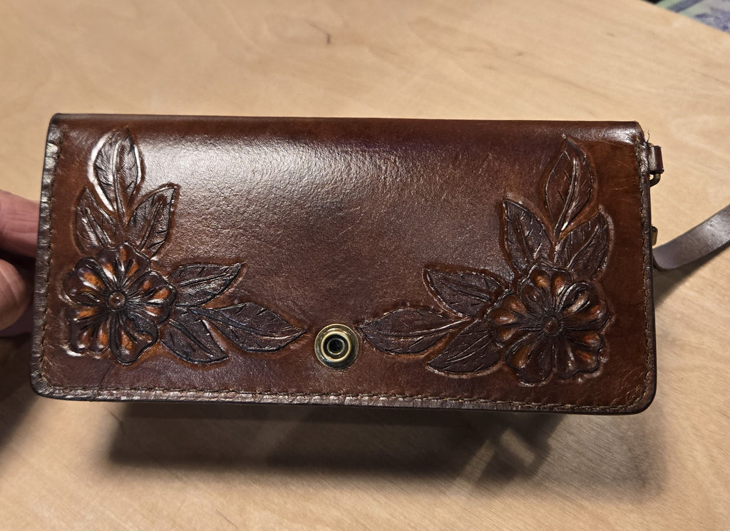 Ladies Tooled Wallet
